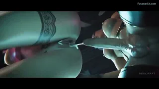 Judy creampied by Futa V (Artist: Rescraft) [Cyberpunk 2077]