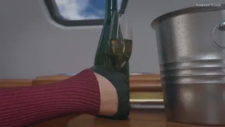 Ada Wong Drilling the Flight Attendant on the Flight (Toughcookie) [Resident Evil]