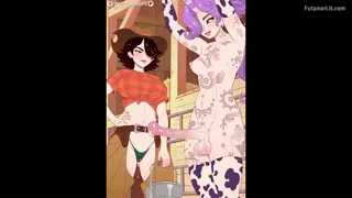 Milking a futa (Artist Dead-degenerate And Squishsuccubus)
