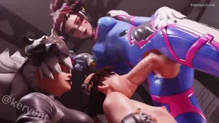 Facefucked by D.Va (By Kervent80)