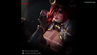 Futanari League Of Legends cum in mouth
