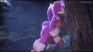 Werehog Amy in the Heat [Artist:tradelt]