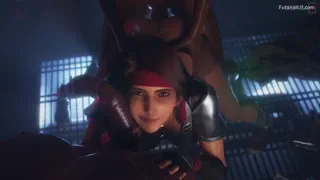 Getting spitroasted by huge cocks