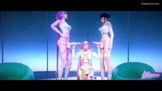 Widow, Ashe &amp; Kiriko collab Kpop Demon Hunter Huntrix skins (Kaeporansfw) [Overwatch]