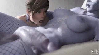 Tracer cleaning up after