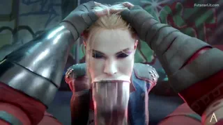 Harley Quinn under arrest🍆👄 [Dc Universe] Futanari  (Amazonium)