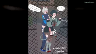 Jane and Seth having a quickie Futanari  (Supouchou / Self)