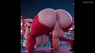 Day 1 at the Hazbin Futel, 6 hour Futa rimming session. Can you last Futanari