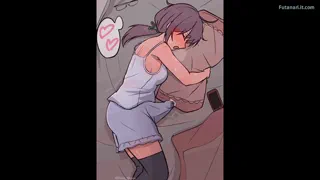 Making such a mess Futanari