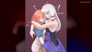 Annette and Lysithea having fun (Lady Dominic) Futanari  [Fire Emblem]