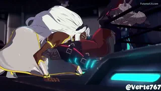 Futa Magik fills Storm's mouth with cum (Verte767) Futanari  [Marvel Rivals]