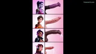The Dream Team. 4 Futa Musky Cocks. 1 for Anal. 1 for Deepthroat. 2 as Handjobs. Decide which, Slut! 🤭💦💋ྀིྀི - Futamaxxing Futanari  (˶˃ ᵕ ˂˶)