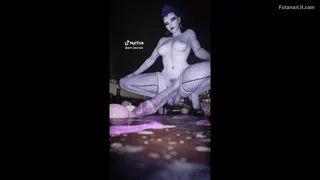 Widowmaker's powerful ejaculation Futanari  (Artist: Nyl2)