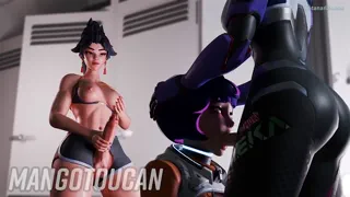 Just locker room things [Overwatch] Hentai (Mangotoucan)