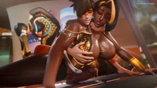 Tracer X Domina (Artist: Nuttytouch) [Overwatch]